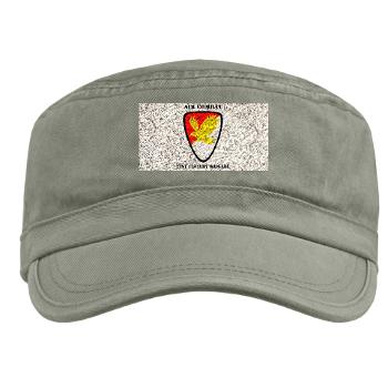21CBAC - A01 - 01 - SSI - 21st Cavalry Brigade (Air Combat) with Text - Military Cap - Click Image to Close