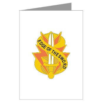 21SC - M01 - 02 - DUI - 21st Signal Company Greeting Cards (Pk of 10) - Click Image to Close