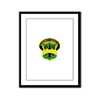22MPBCID - M01 - 02 - DUI - 22nd Military Police Battalion (CID) - Framed Panel Print