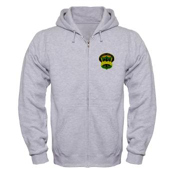 22MPBCID - A01 - 03 - DUI - 22nd Military Police Battalion (CID) - Zip Hoodie - Click Image to Close