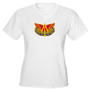 244AB - A01 - 04 - DUI - 244th Aviation Brigade - Women's V-Neck T-Shirt