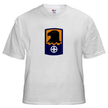 244AB - A01 - 04 - SSI - 244th Aviation Brigade - White T-Shirt
