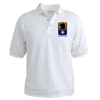 244AB - A01 - 04 - SSI - 244th Aviation Brigade with Text - Golf Shirt - Click Image to Close