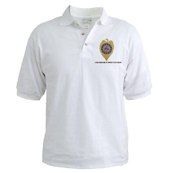 24BSB - A01 - 04 - 24th Brigade Support Bn with Text Golf Shirt