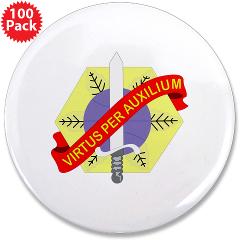 24CSG - M01 - 01 - 24th Corps Support Group - 3.5" Button (100 pack)