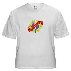 24CSG - A01 - 04 - 24th Corps Support Group - White T-Shirt