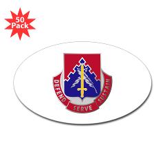 24PSB - M01 - 01 - DUI - 24th Personnel Service Battalion - Sticker (Oval 50 pk)