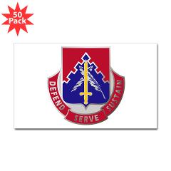24PSB - M01 - 01 - DUI - 24th Personnel Service Battalion - Sticker (Rectangle 50 pk)