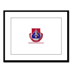 24PSB - M01 - 02 - DUI - 24th Personnel Service Battalion with Text - Large Framed Print