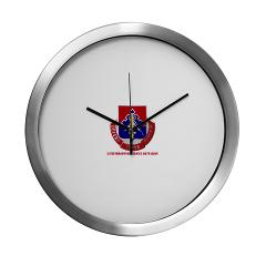 24PSB - M01 - 03 - DUI - 24th Personnel Service Battalion with Text - Modern Wall Clock