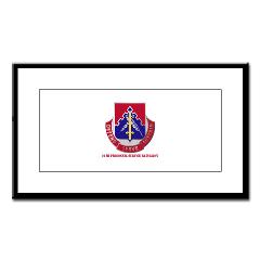24PSB - M01 - 02 - DUI - 24th Personnel Service Battalion with Text - Small Framed Print