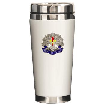 256IB - M01 - 03 - DUI - 256th Infantry Brigade - Ceramic Travel Mug