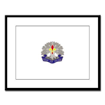256IB - M01 - 02 - DUI - 256th Infantry Brigade - Large Framed Print - Click Image to Close
