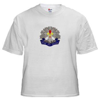 256IB - A01 - 04 - DUI - 256th Infantry Brigade - White t-Shirt