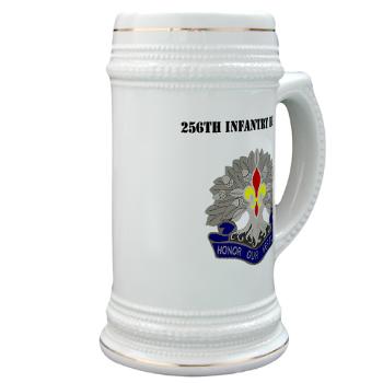256IB - M01 - 03 - DUI - 256th Infantry Brigade with Text - Stein