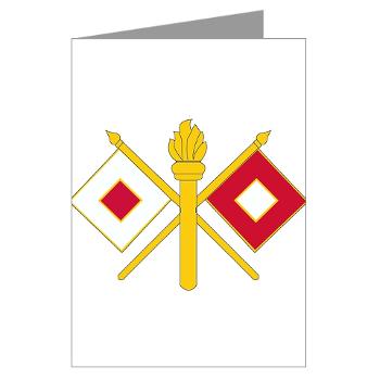 258SC - M01 - 02 - DUI - 258th Signal Company - Greeting Cards (Pk of 10)