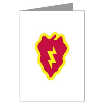 25ID - M01 - 02 - SSI - 25th Infantry Division - Greeting Cards (Pk of 20)