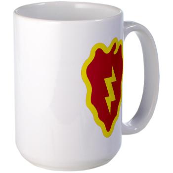25ID - M01 - 03 - SSI - 25th Infantry Division - Large Mug - Click Image to Close