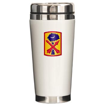 263ADAB - M01 - 03 - SSI - 263rd Air Defense Artillery Brigade - Ceramic Travel Mug