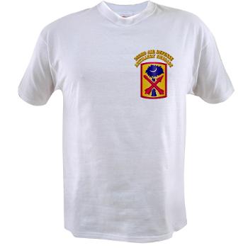 263ADAB - A01 - 04 - SSI - 263rd Air Defense Artillery Brigade with Text - Value T-shirt - Click Image to Close