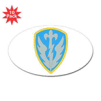 268NOC - M01 - 01 - DUI - 268th Network Operations Company - Sticker (Oval 10 pk)