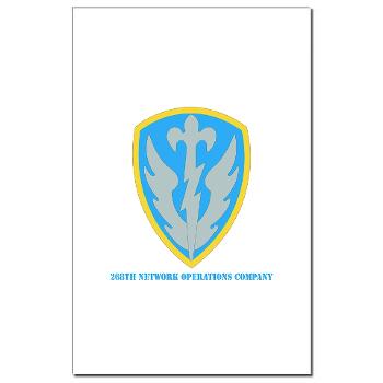 268NOC - M01 - 02 - DUI - 268th Network Operations Company with Text - Mini Poster Print