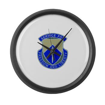 277ASB - M01 - 03 - DUI - 277th Aviation Support Battalion Large Wall Clock