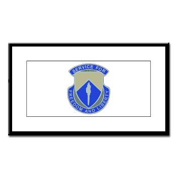 277ASB - M01 - 02 - DUI - 277th Aviation Support Battalion Small Framed Print