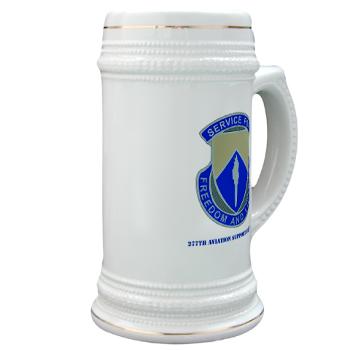 277ASB - M01 - 03 - DUI - 277th Aviation Support Battalion with Text Stein