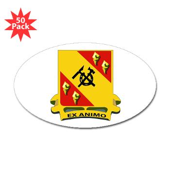 27BSB - M01 - 01 - DUI - 27th Brigade - Support Battalion - Sticker (Oval 50 pk)