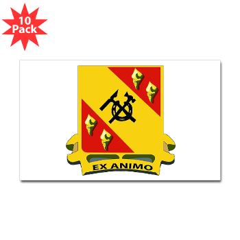 27BSB - M01 - 01 - DUI - 27th Brigade - Support Battalion - Sticker (Rectangle 10 pk)