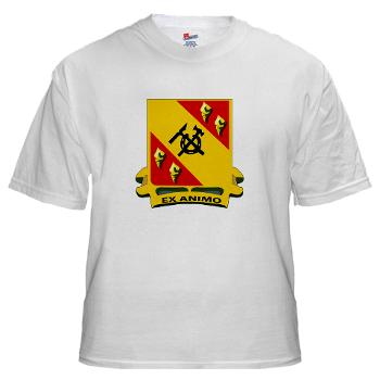 27BSB - A01 - 04 - DUI - 27th Brigade - Support Battalion - White T-Shirt