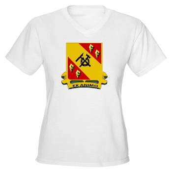 27BSB - A01 - 04 - DUI - 27th Brigade - Support Battalion - Women's V-Neck T-Shirt