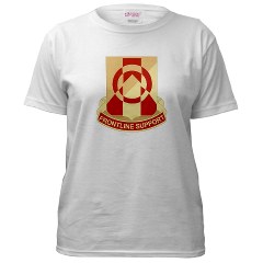 296BSB - A01 - 04 - DUI - 296th Bde - Support Bn - Women's T-Shirt
