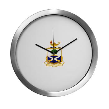 29IR - M01 - 03 - DUI - 29th Infantry Regiment - Modern Wall Clock