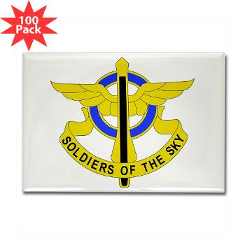 2AB10AR - M01 - 01 - DUI - 2nd Aslt Bn - 10th Aviation Regt Rectangle Magnet (100 pack) - Click Image to Close