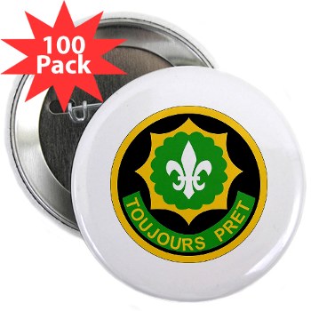 2CR - M01 - 01 - SSI - 2nd Armored Cavalry Regiment (Stryker) 2.25" Button (100 pack)