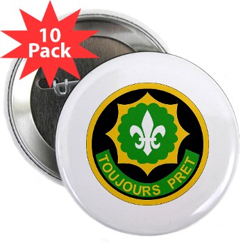 2CR - M01 - 01 - SSI - 2nd Armored Cavalry Regiment (Stryker) 2.25" Button (10 pack)