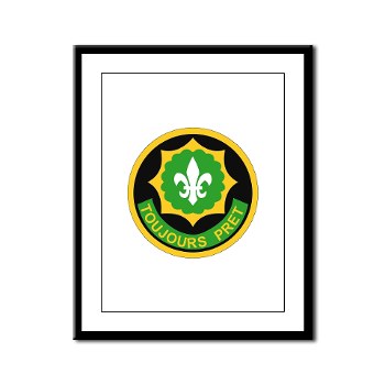 2CR - M01 - 02 - SSI - 2nd Armored Cavalry Regiment (Stryker) Framed Panel Print