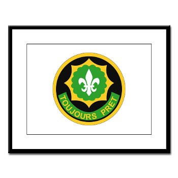 2CR - M01 - 02 - SSI - 2nd Armored Cavalry Regiment (Stryker) Large Framed Print