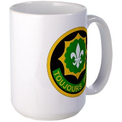 2CR - M01 - 03 - SSI - 2nd Armored Cavalry Regiment (Stryker) Large Mug