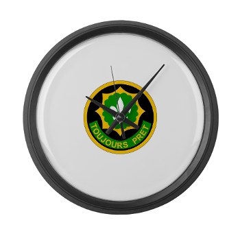 2CR - M01 - 03 - SSI - 2nd Armored Cavalry Regiment (Stryker) Large Wall Clock