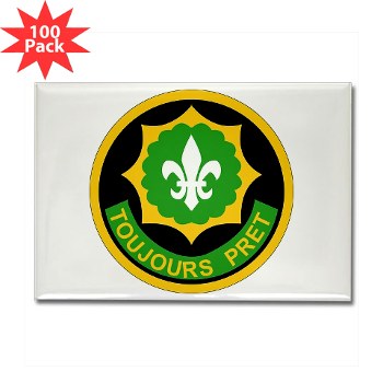 2CR - M01 - 01 - SSI - 2nd Armored Cavalry Regiment (Stryker) Rectangle Magnet (100 pack)