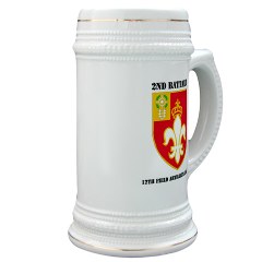 2B12FAR - M01 - 03 - DUI - 2nd Battalion - 12th Field Artillery Regiment with text Stein - Click Image to Close