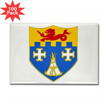 2B12IR - M01 - 01 - DUI - 2nd Battalion - 12th Infantry Regiment - Rectangle Magnet (100 pack) - Click Image to Close