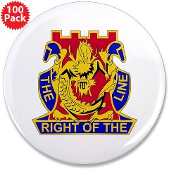 2B14IR - M01 - 01 - DUI - 2nd Bn - 14th Infantry Regt 3.5" Button (100 pack) - Click Image to Close