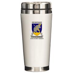 2B158AR - M01 - 03 - 2nd Battalion, 158th Aviation Regiment with Text - Ceramic Travel Mug