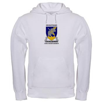 2B158AR - A01 - 03 - 2nd Battalion, 158th Aviation Regiment with Text - Hooded Sweatshirt - Click Image to Close