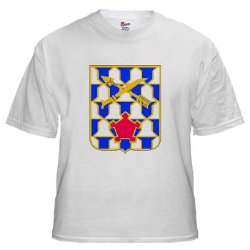 2B16IR - A01 - 04 - DUI - 2nd Battalion - 16th Infantry Regiment - White T-Shirt - Click Image to Close