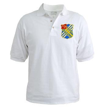 2B18FAR - A01 - 04 - DUI - 2nd Bn - 18th FA Regt - Golf Shirt